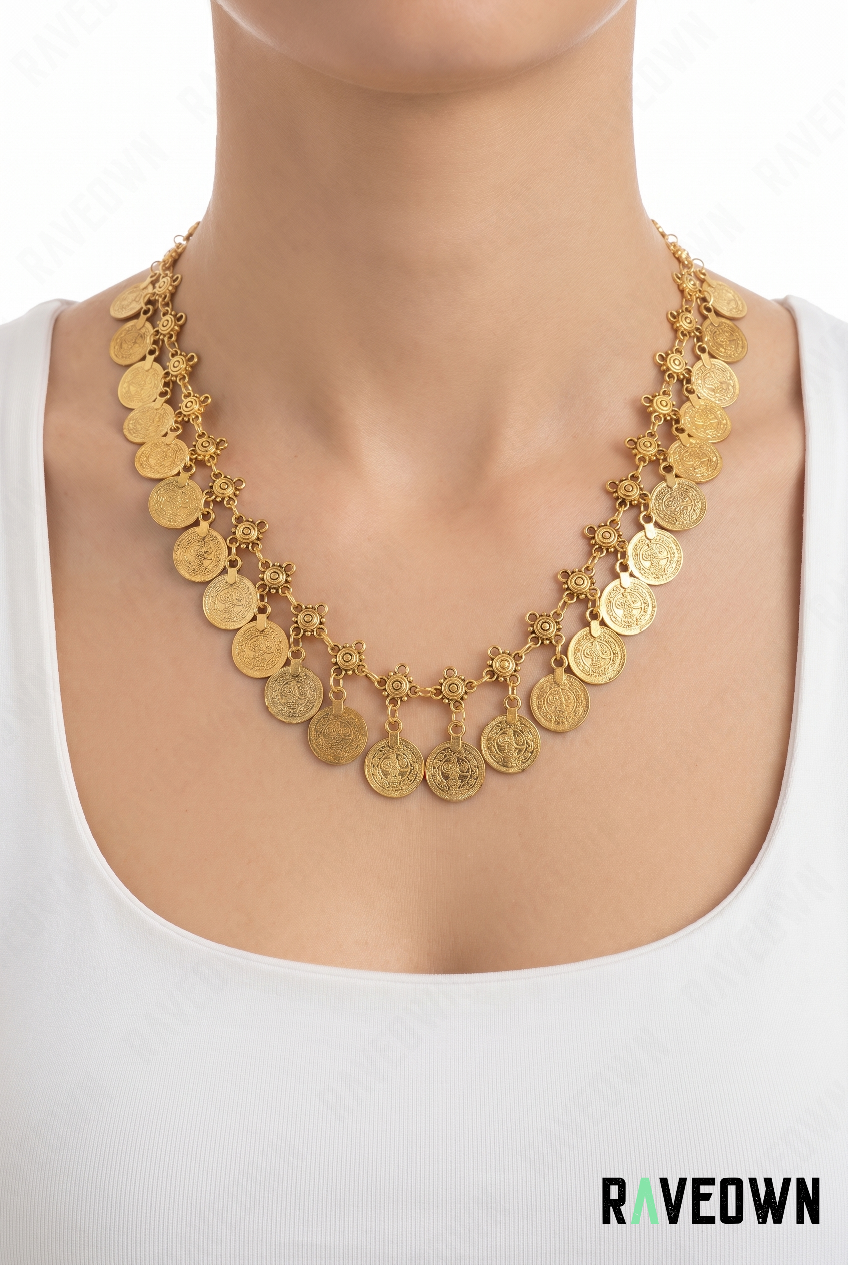 Collier Pièces Ethnique | RÆVEN