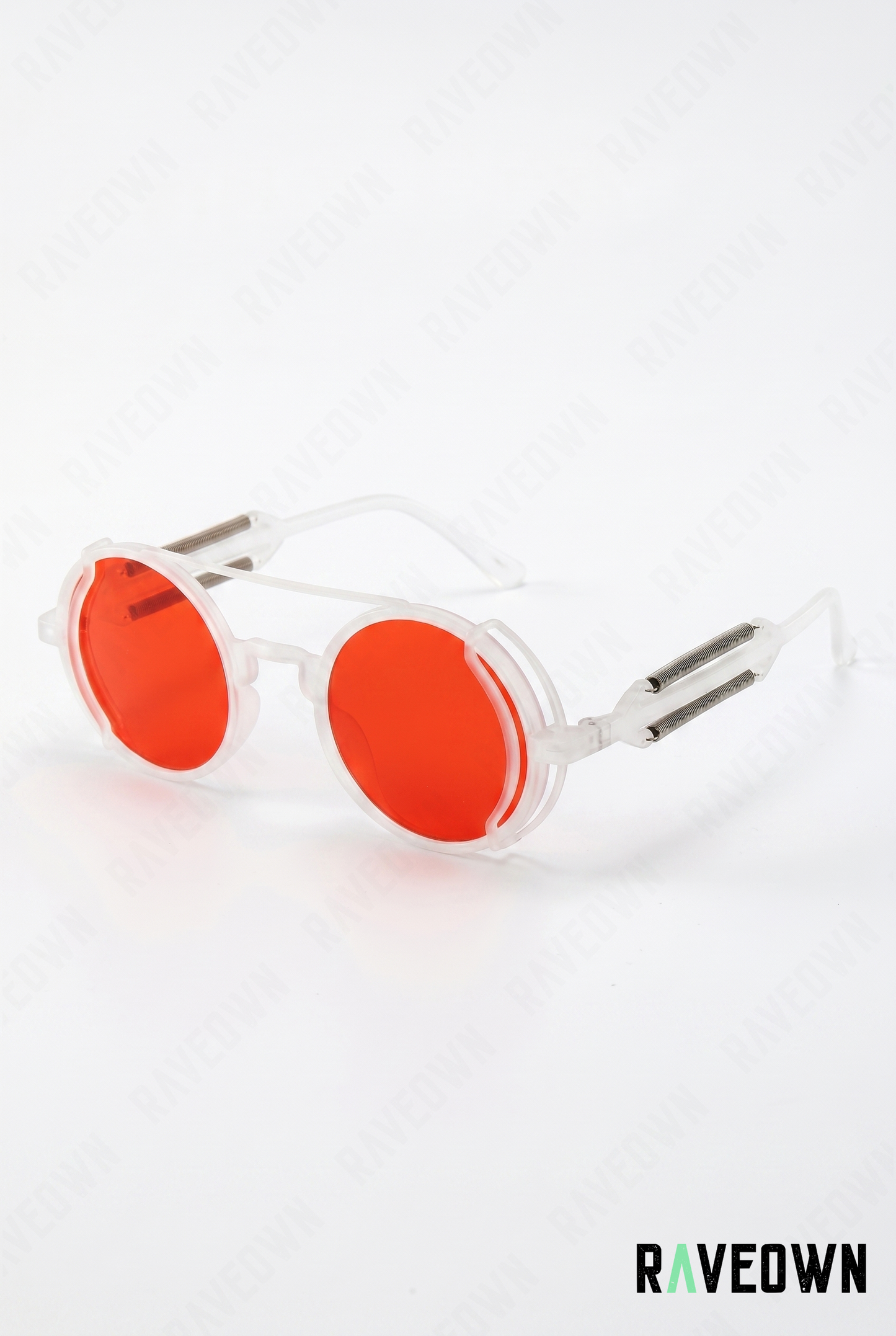 Lunettes De Soleil Rondes Steampunk Rétro | RÆVA
