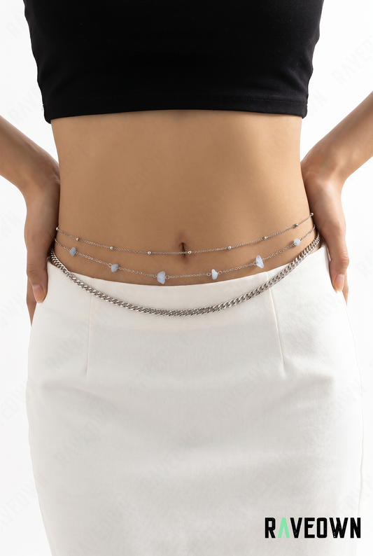 Chaîne de Taille Femme avec Pierres | Hippie Boho