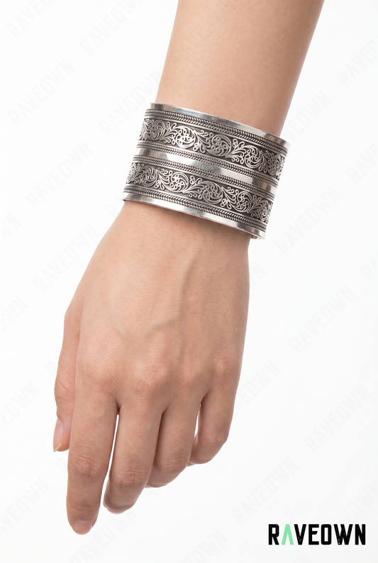 Bracelet Manchette Arabesques | Hippie Boho