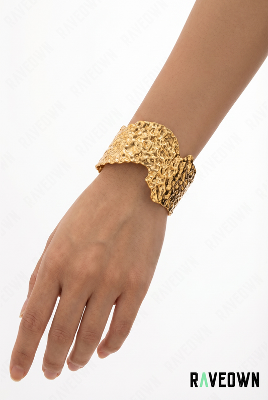 Bracelet Manchette Femme Or | RÆVEN