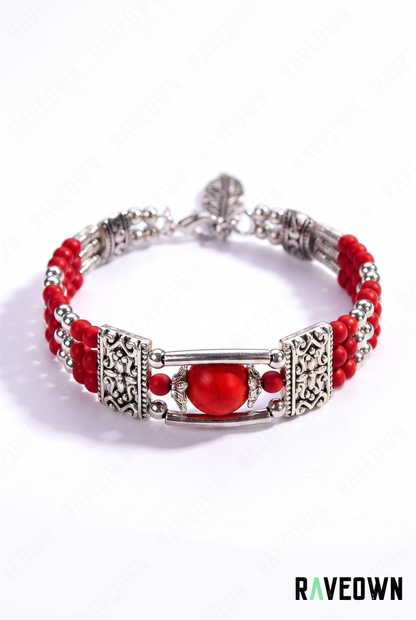 Bracelet Pierre Naturelle Femme – Perles Ethniques | RÆVEN