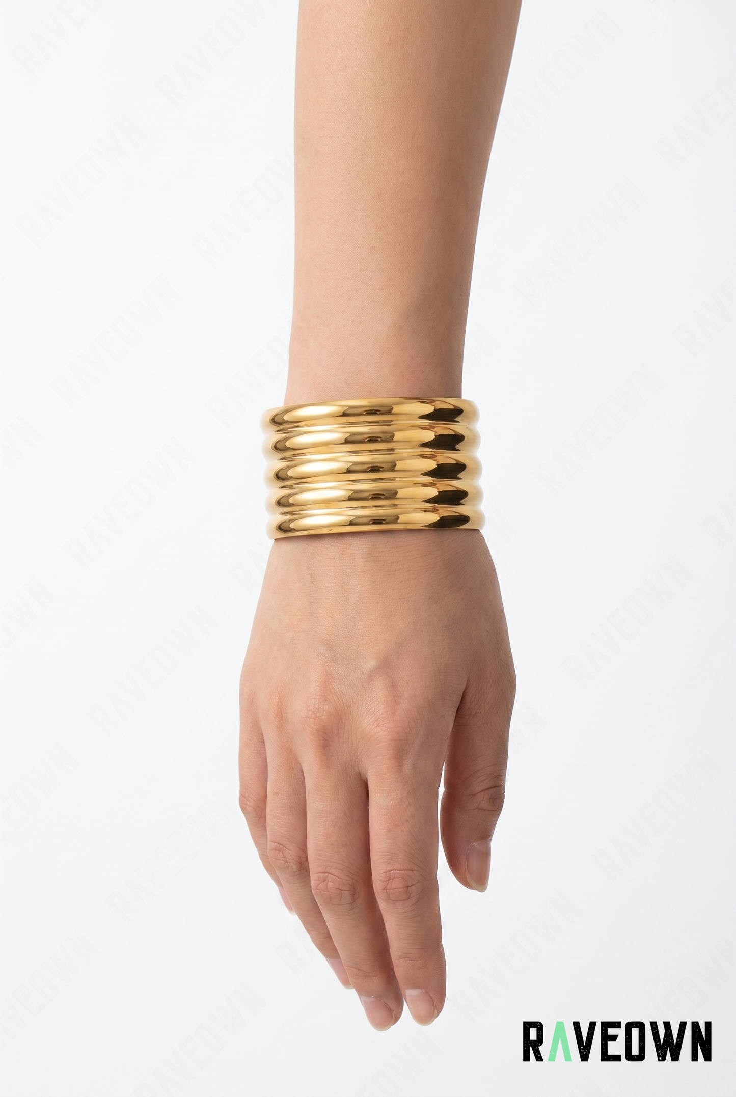 Bracelet Large Strié | Nektra
