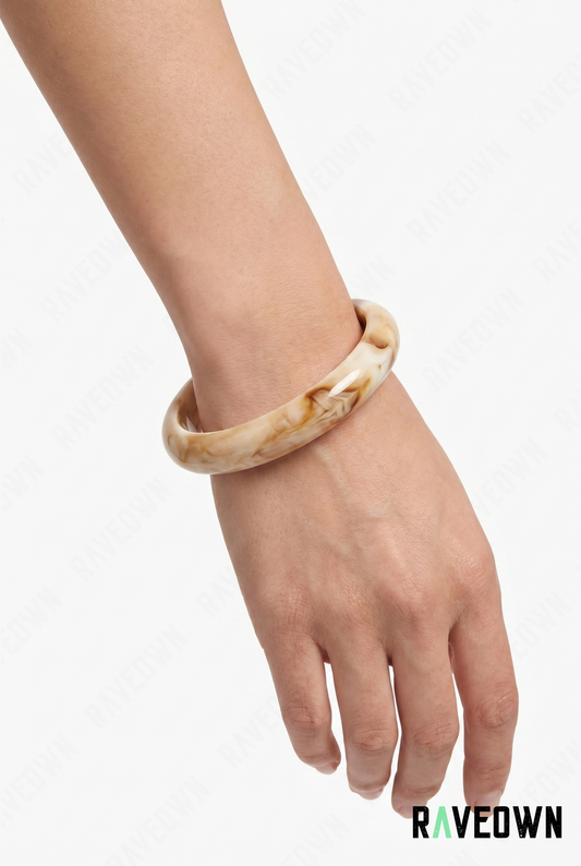 Bracelet Beige Marbré