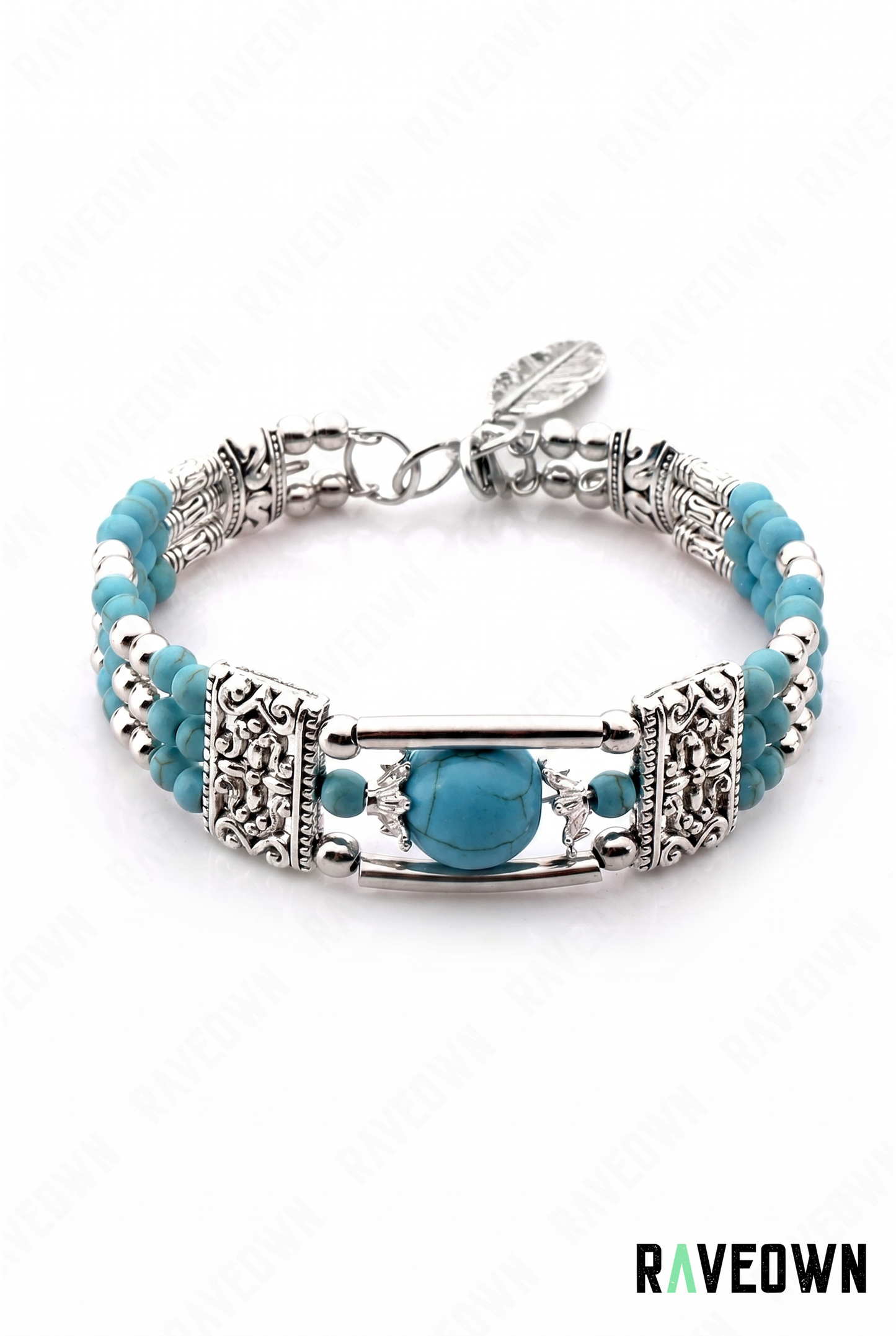 Bracelet Pierre Naturelle Femme – Perles Ethniques | RÆVEN