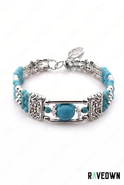 Bracelet Pierre Naturelle Femme – Perles Ethniques | RÆVEN