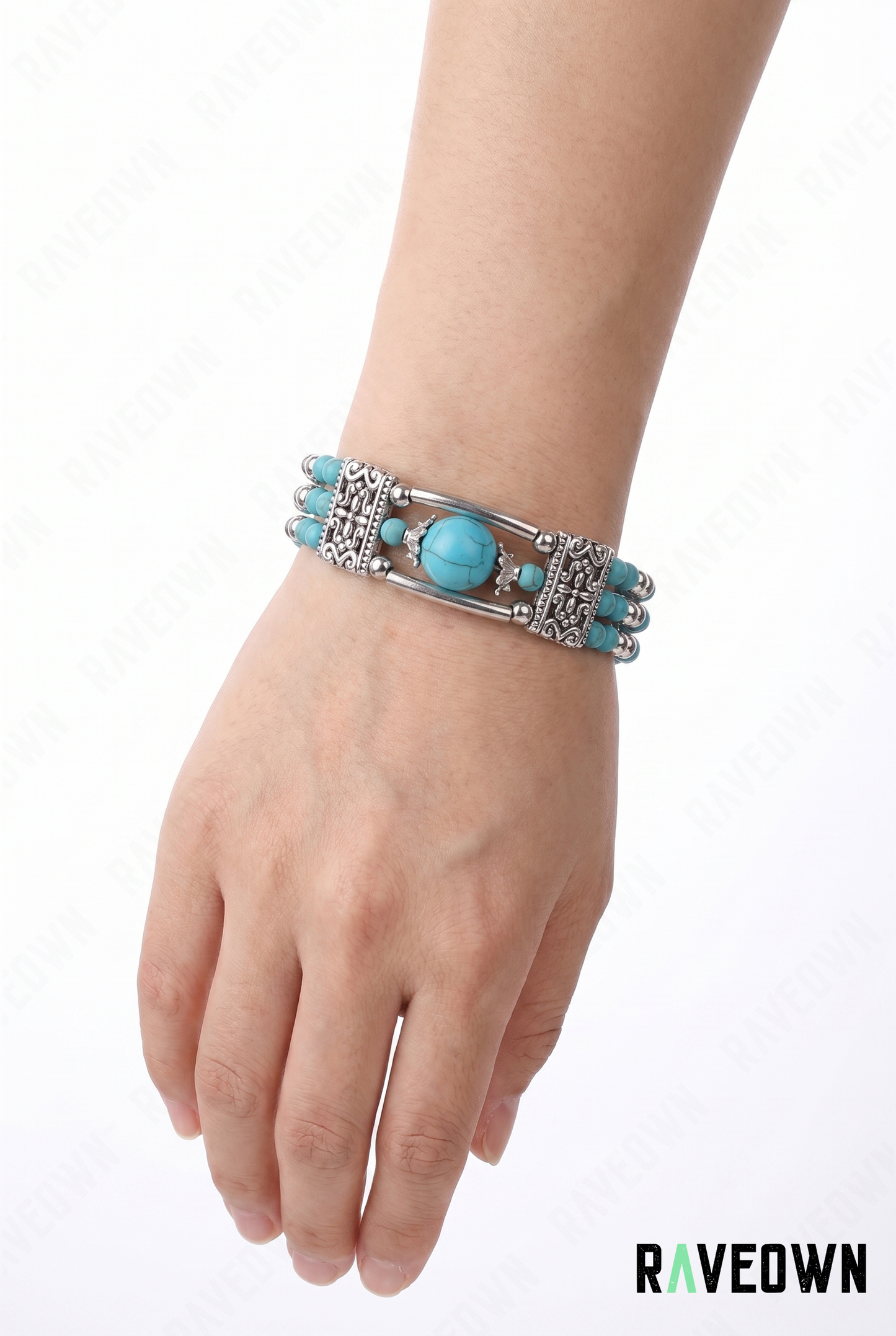 Bracelet Pierre Naturelle Femme – Perles Ethniques | RÆVEN