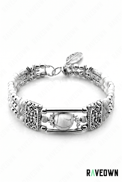 Bracelet Pierre Naturelle Femme – Perles Ethniques | RÆVEN