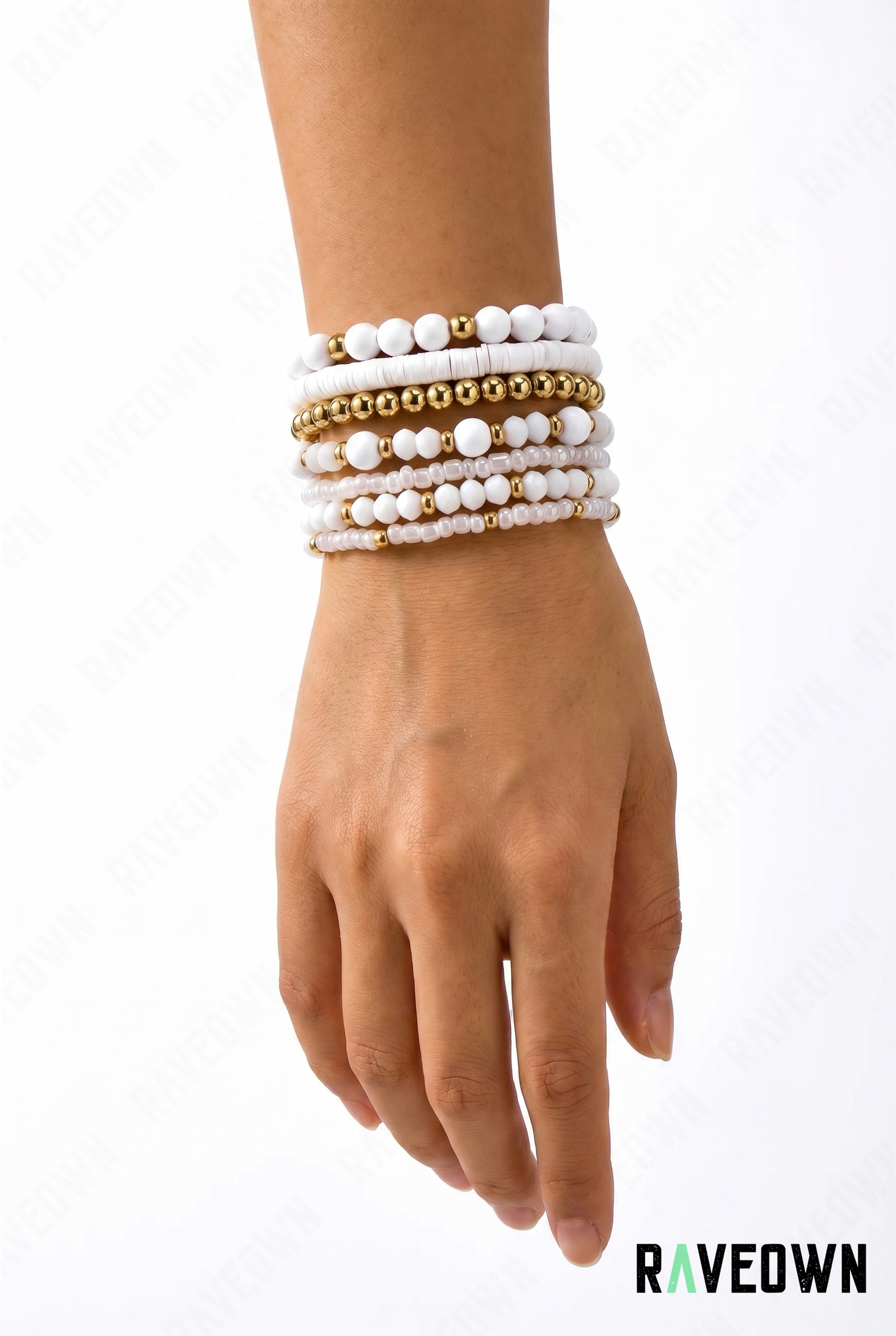 Bracelet Perle Blanc – Set | Nektra