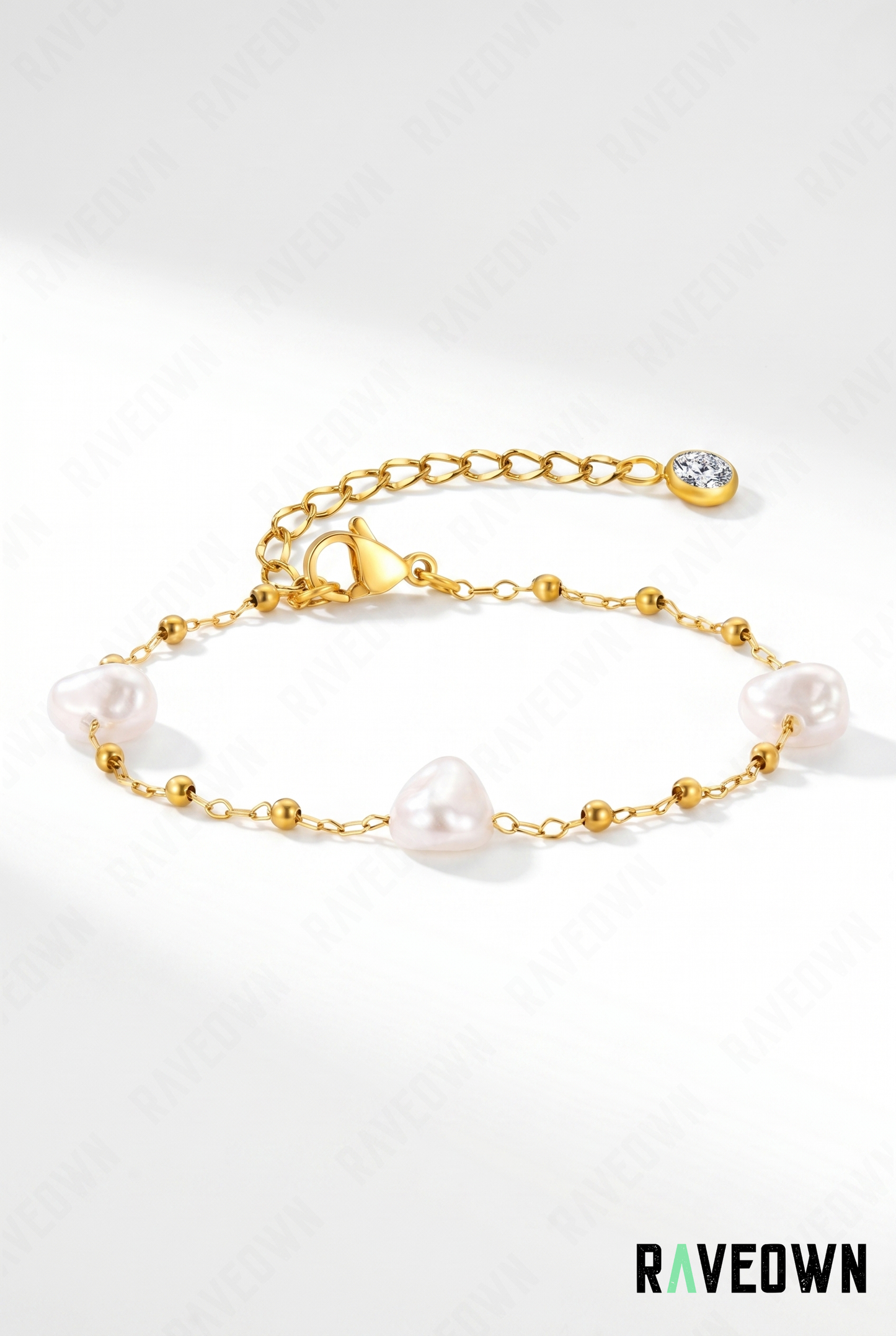 Bracelet Chaîne Femme – Doré Empilable | RÆVEN