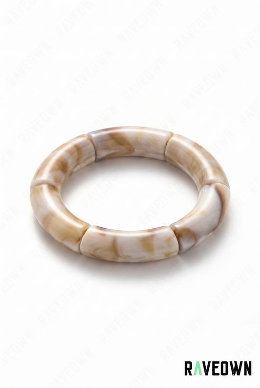 Bracelet Beige Marbré