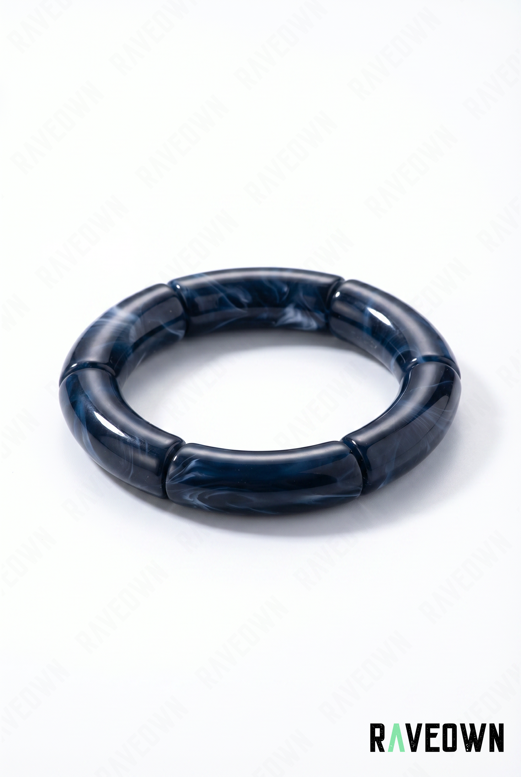 Bracelet Bleu Marbré