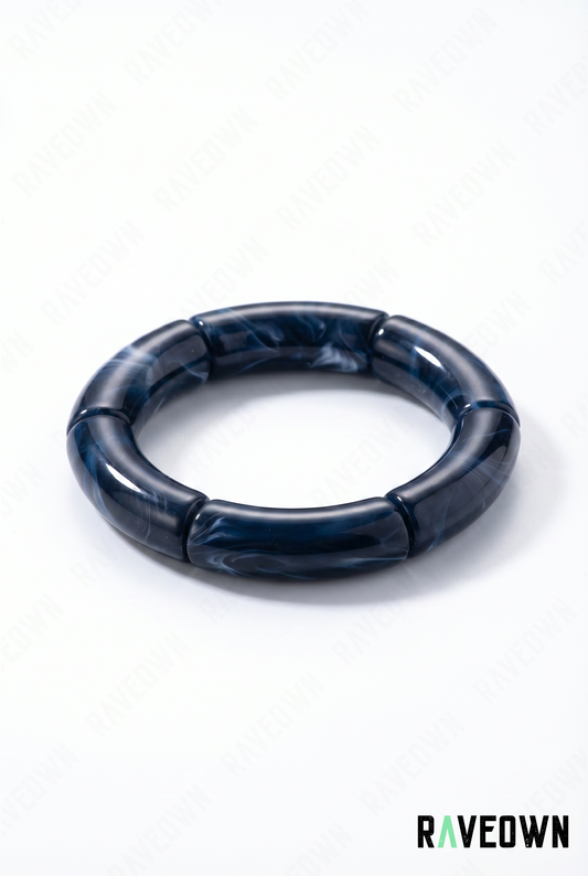 Bracelet Bleu Marbré