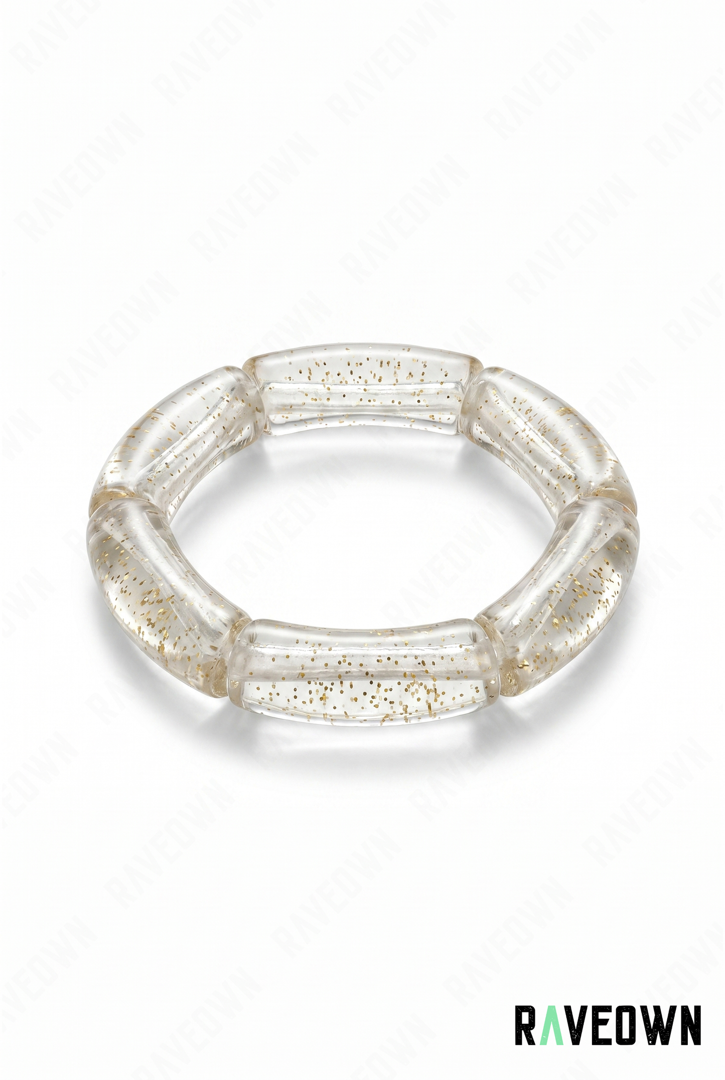 Bracelet Blanc Transparent