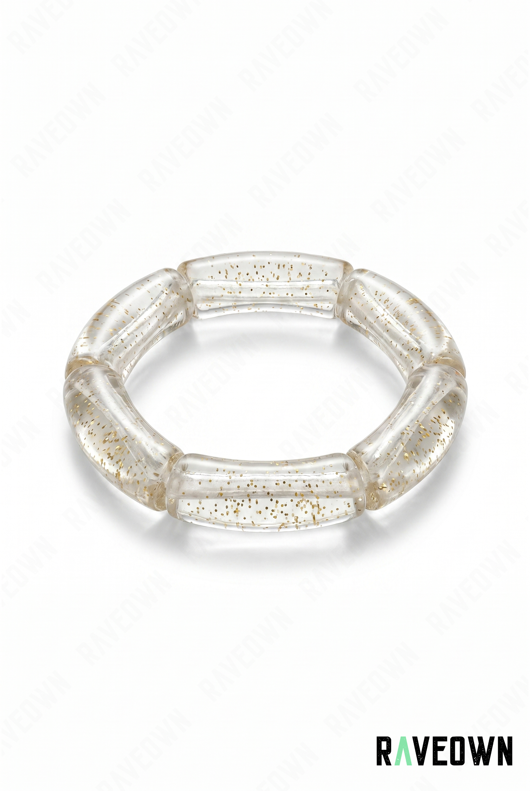 Bracelet Blanc Transparent