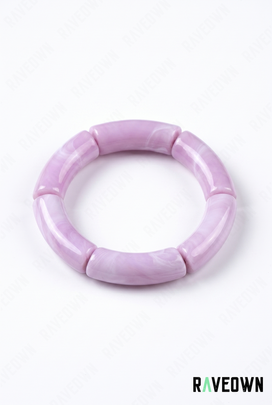 Bracelet Jonc Rose Pâle