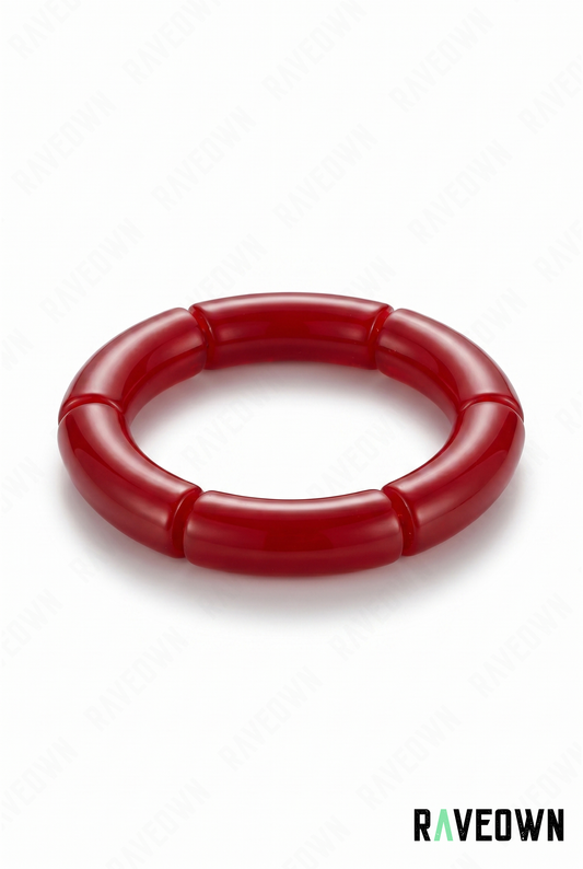 Bracelet Rouge Grenat