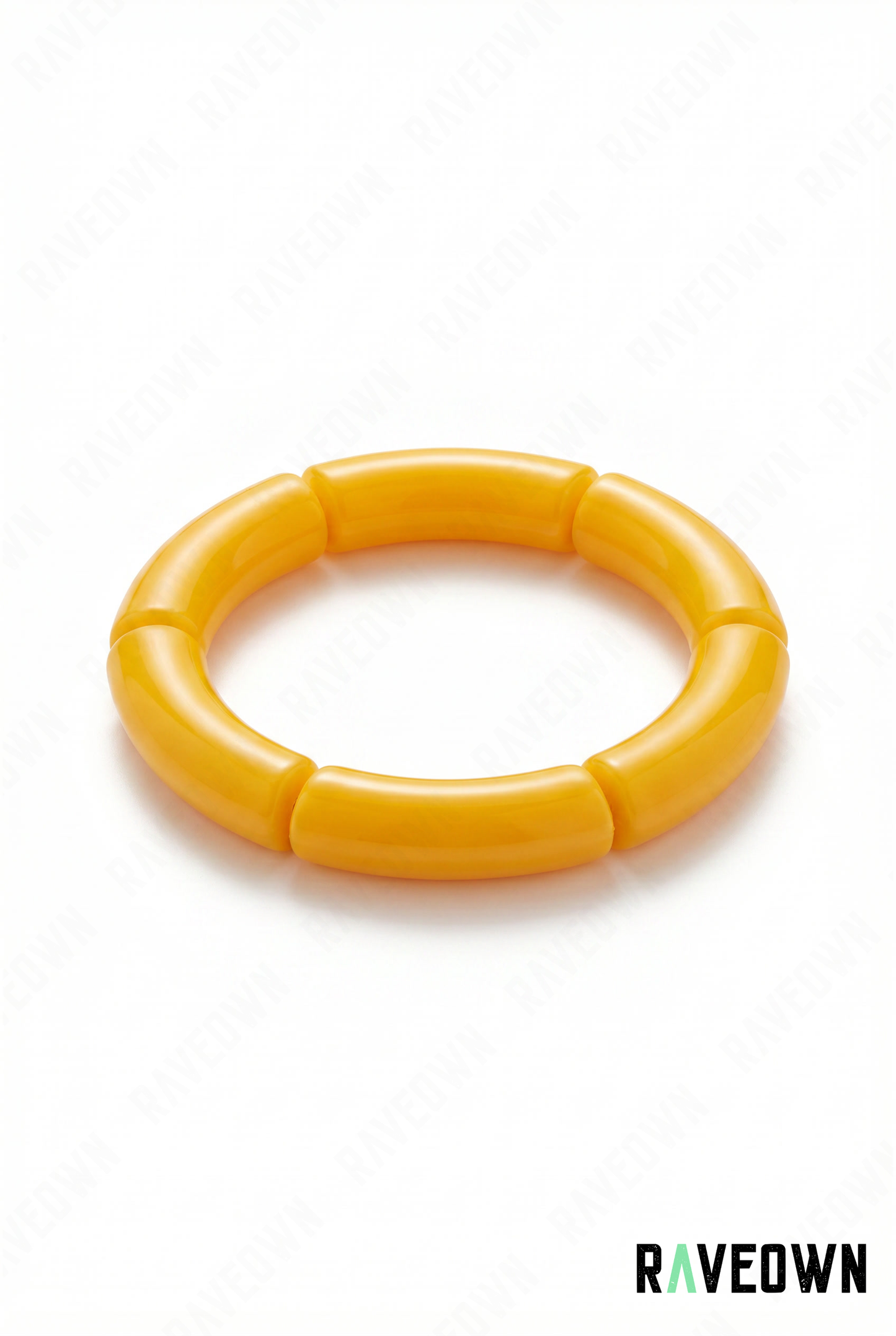 Bracelet Jaune Moutarde