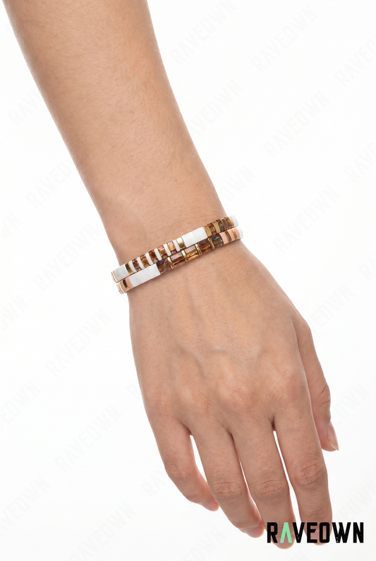 Bracelet Tila Géométriques | Hippie Boho