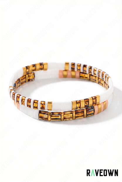 Bracelet Tila Géométriques | Hippie Boho