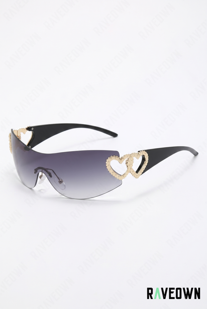 Lunettes De Soleil Femme – Cœur Sans Monture | Solvaï