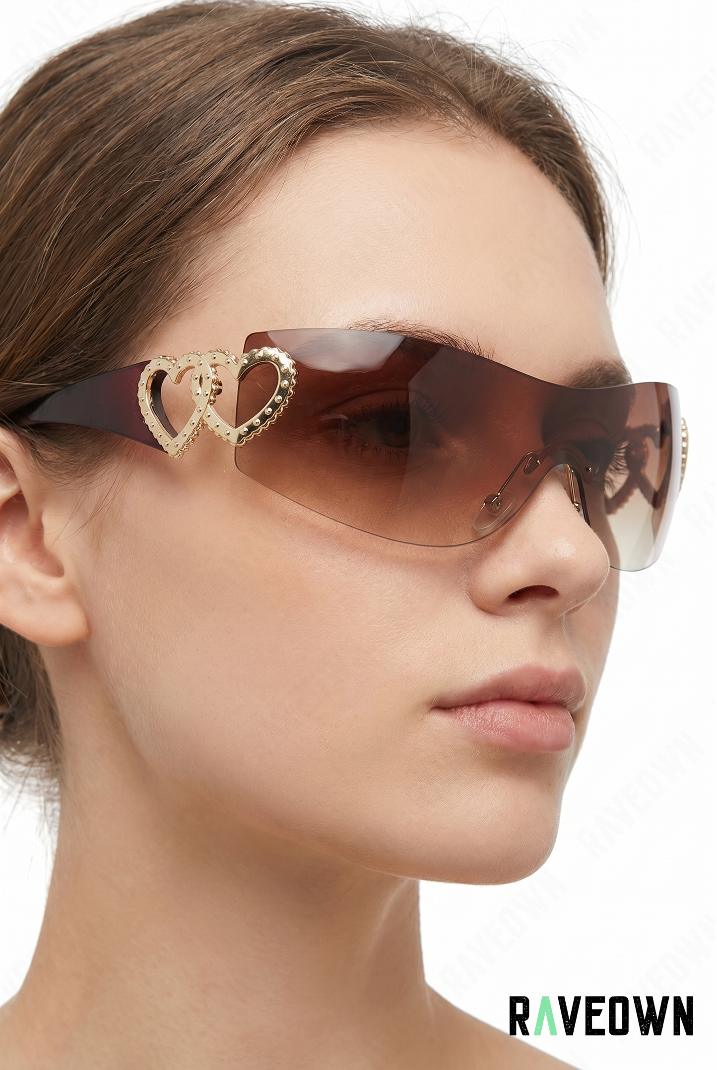 Lunettes De Soleil Femme – Cœur Sans Monture | Solvaï