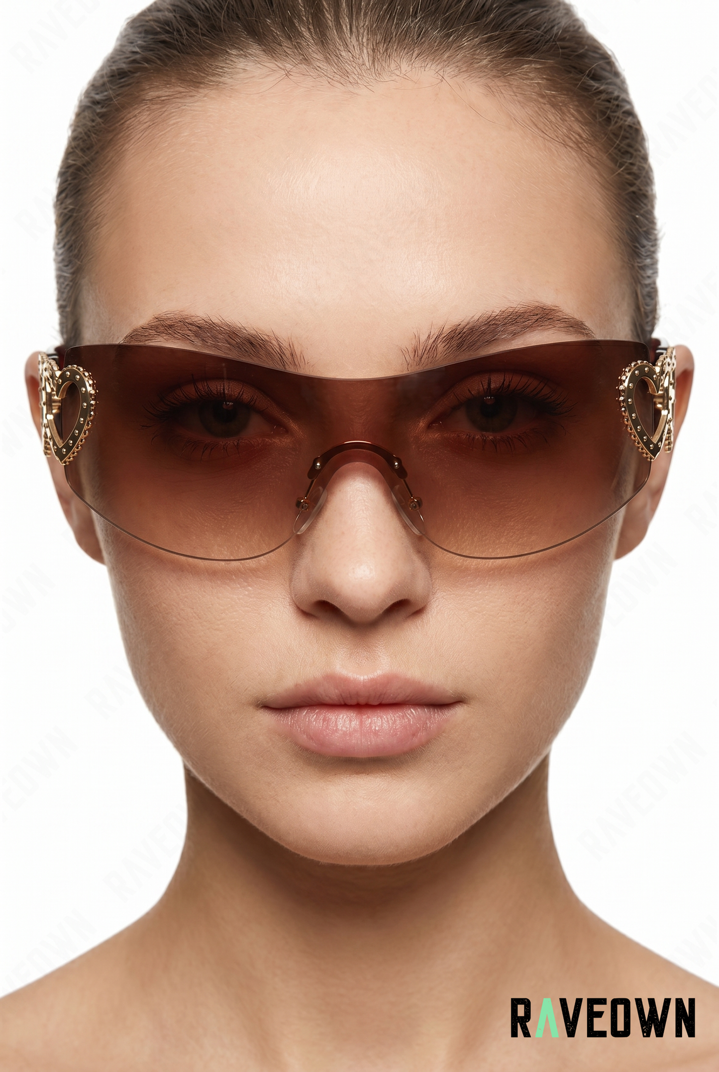 Lunettes De Soleil Femme – Cœur Sans Monture | Solvaï