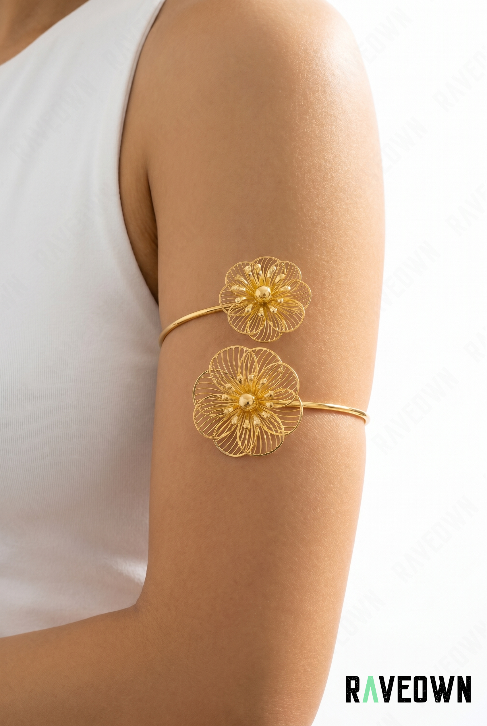 Bijou de Bras Fleur Femme | RÆVEN