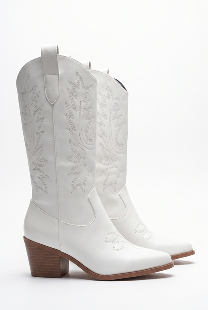 Bottes Western Femme – Brodées Cuir Festival | Terra Boho