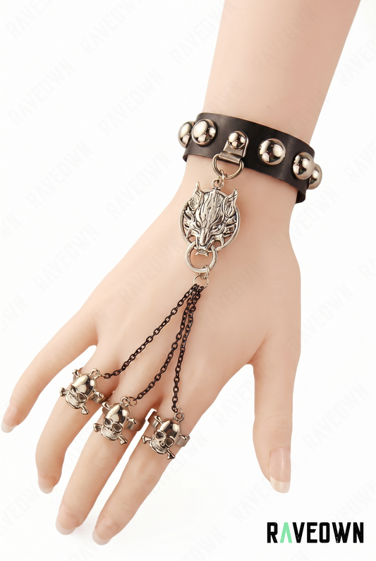 Bracelet Chaînettes Bague | Dune Drifter