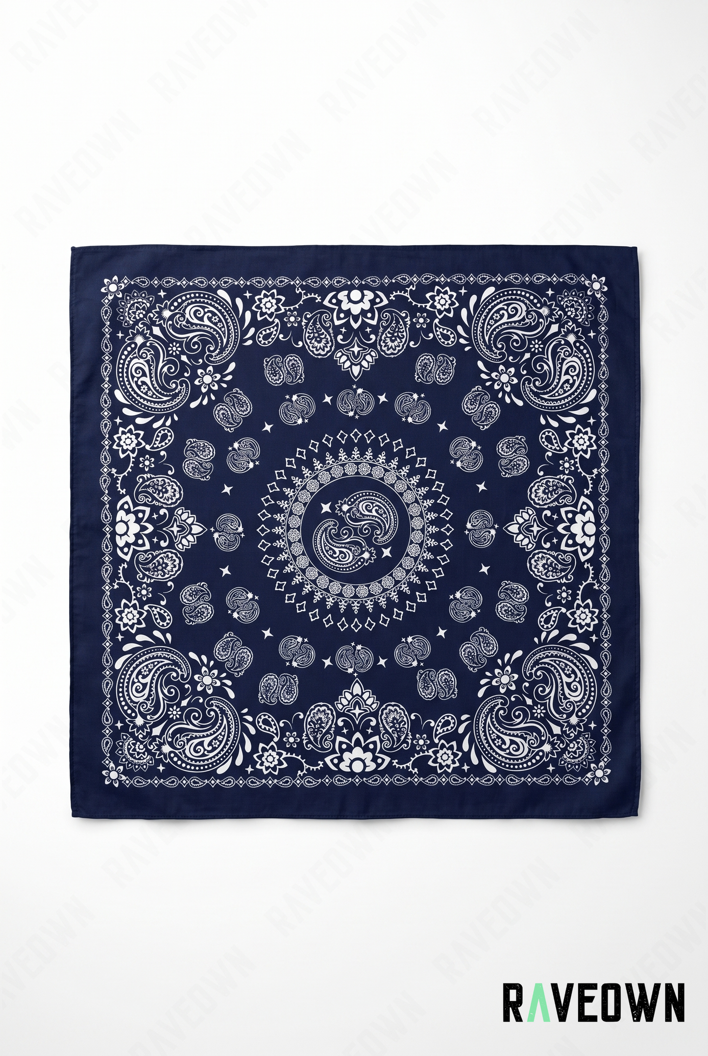 Grand Bandana Paisley – Motif Circulaire | Maüra