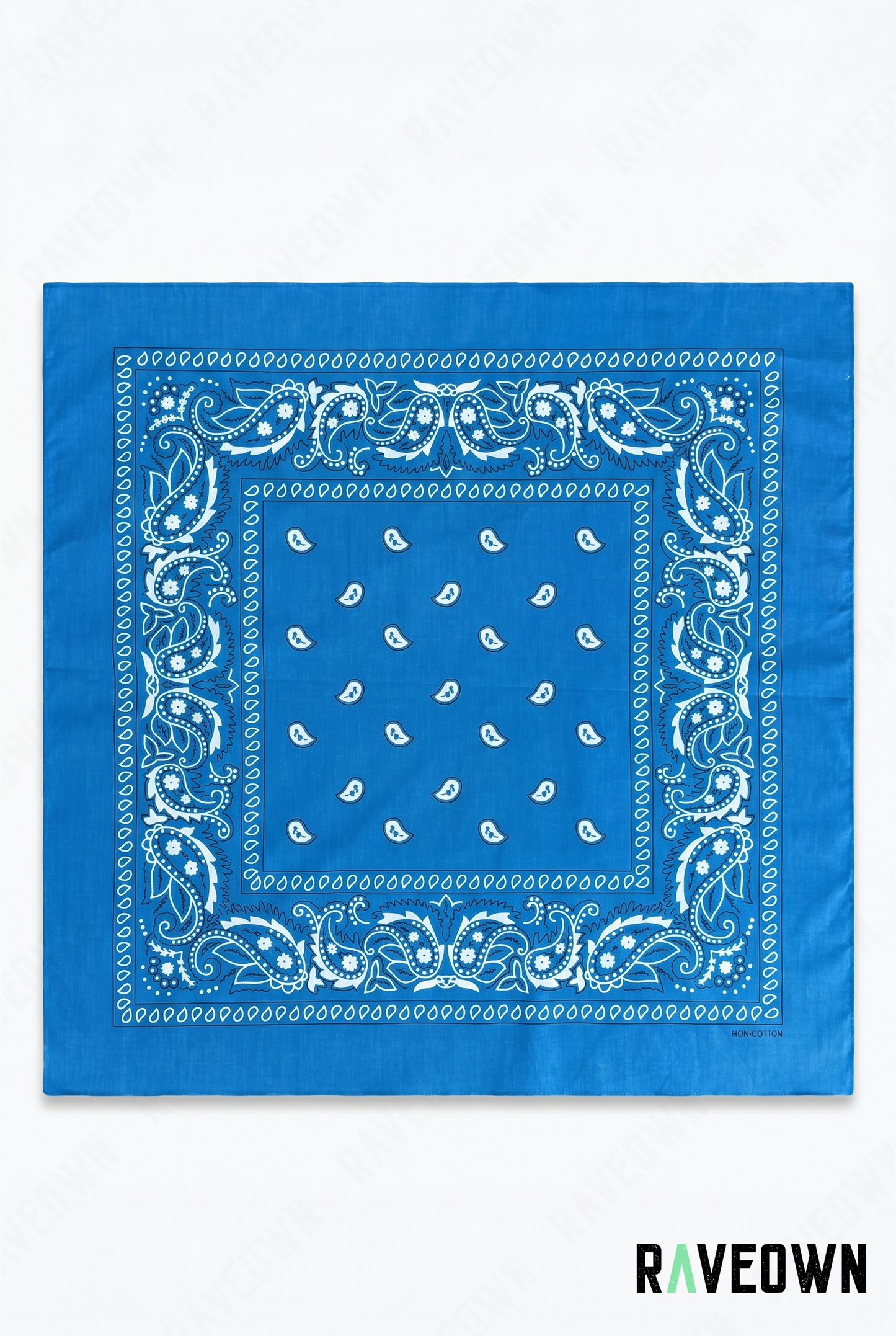 Grand Bandana Femme – Paisley Classique Uni | Festi.Life