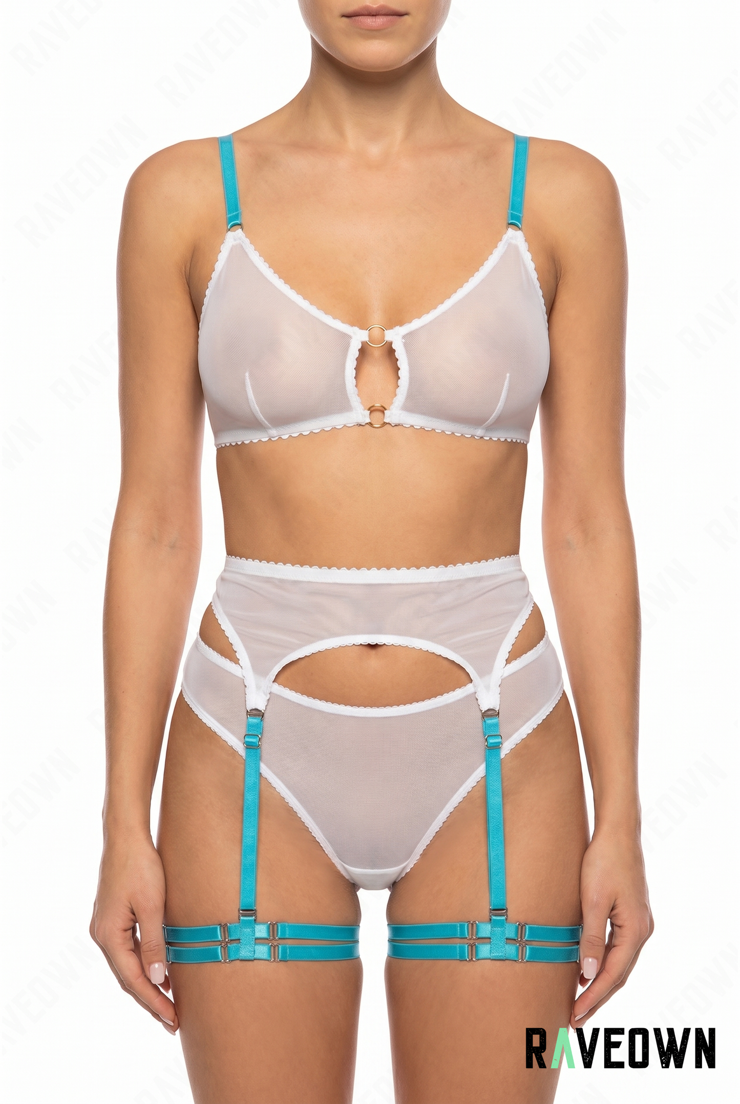 Lingerie Filet Porte-Jarretelles | RÆVA