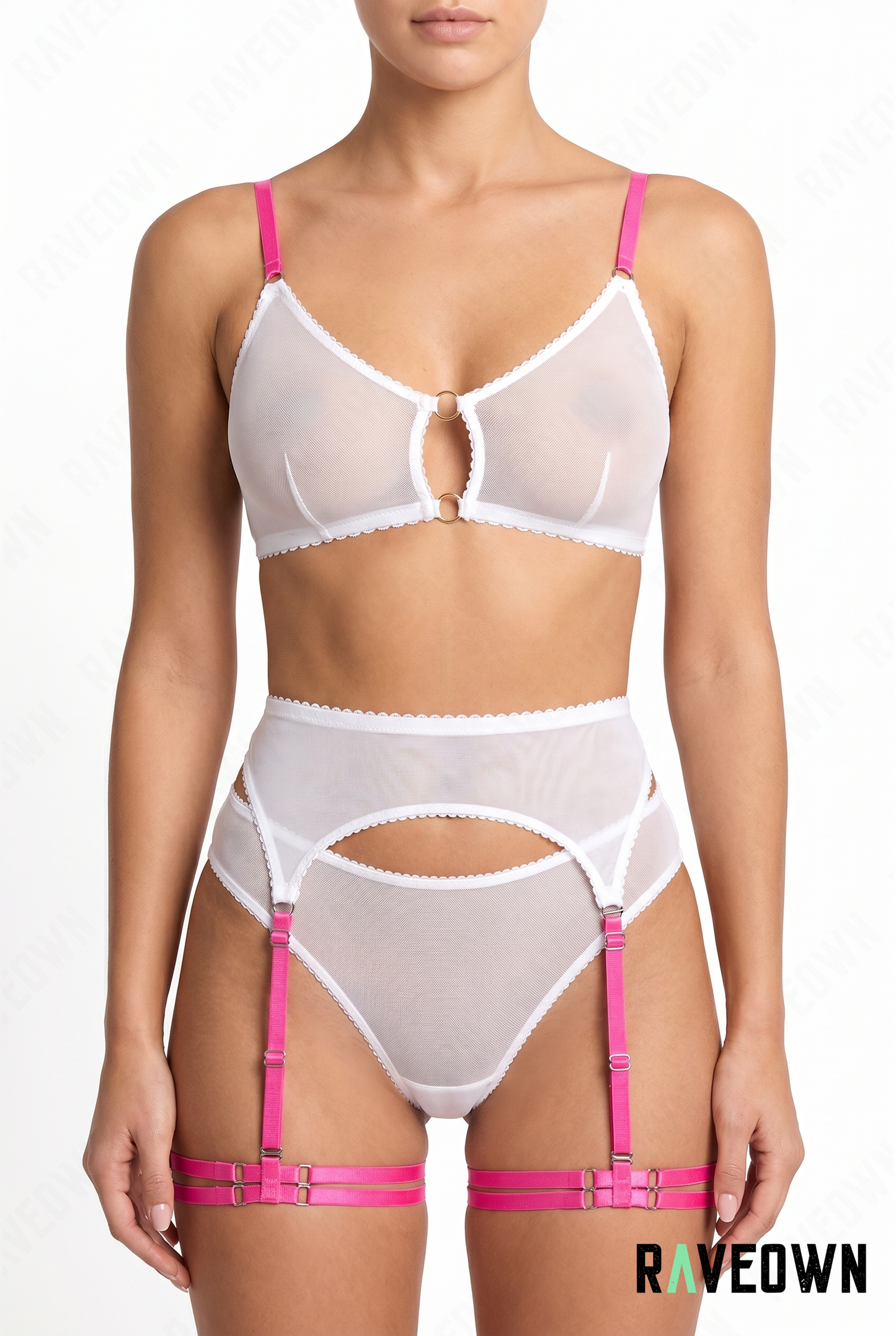 Lingerie Filet Porte-Jarretelles | RÆVA