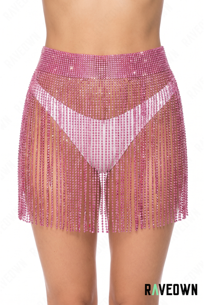 Mini Jupe Strass | Ethereal Shine