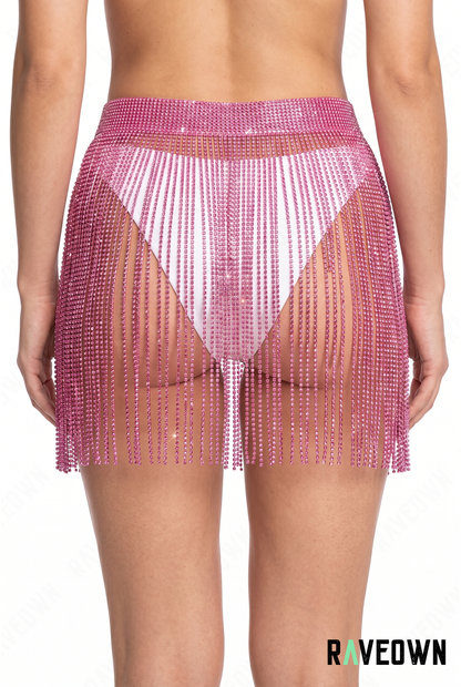 Mini Jupe Strass | Ethereal Shine