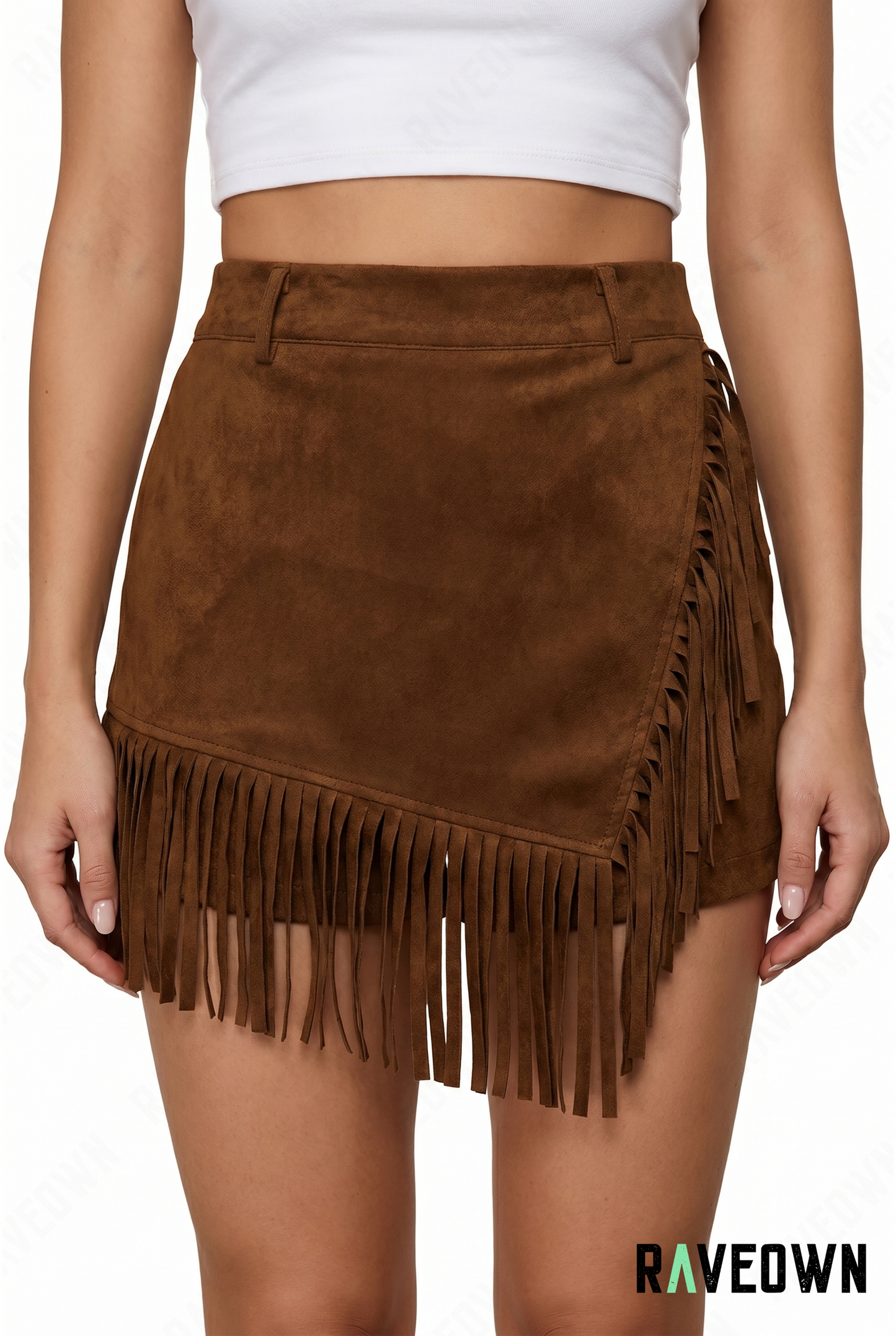Jupe Short Style Daim | Boho Spirit