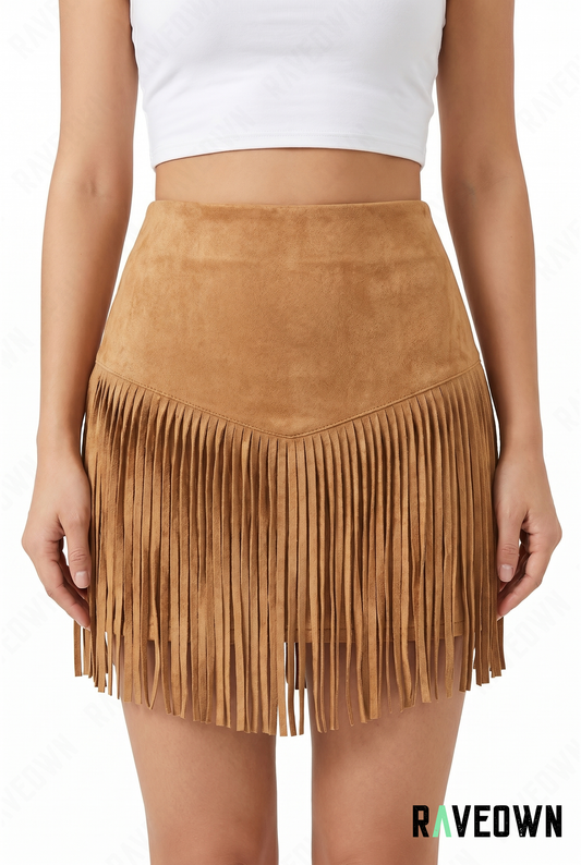 Jupe Western à Franges | BOHO Spirit