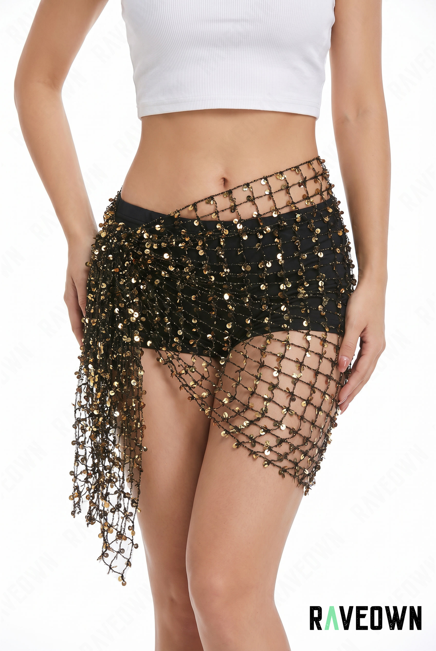Pareo Crochet Strass | Lunaï