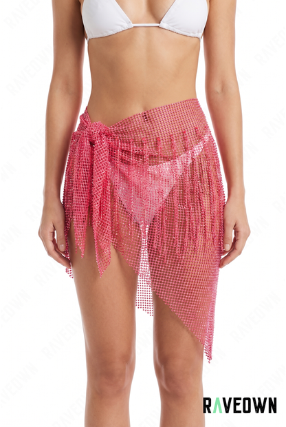 Jupe Festival Femme – Filet Strass | NØXX