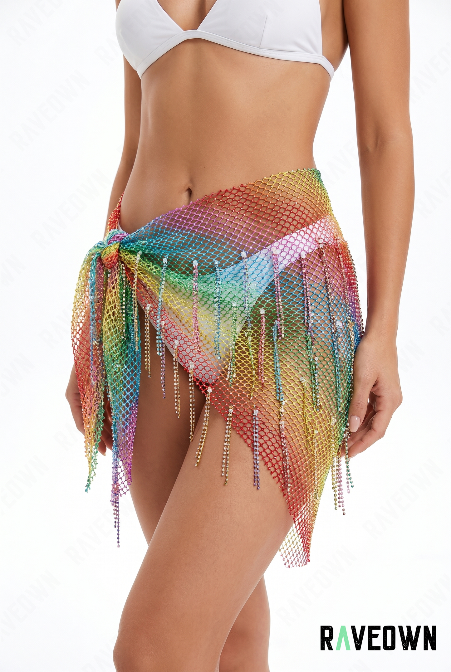 Jupe Festival Femme – Filet Strass | NØXX
