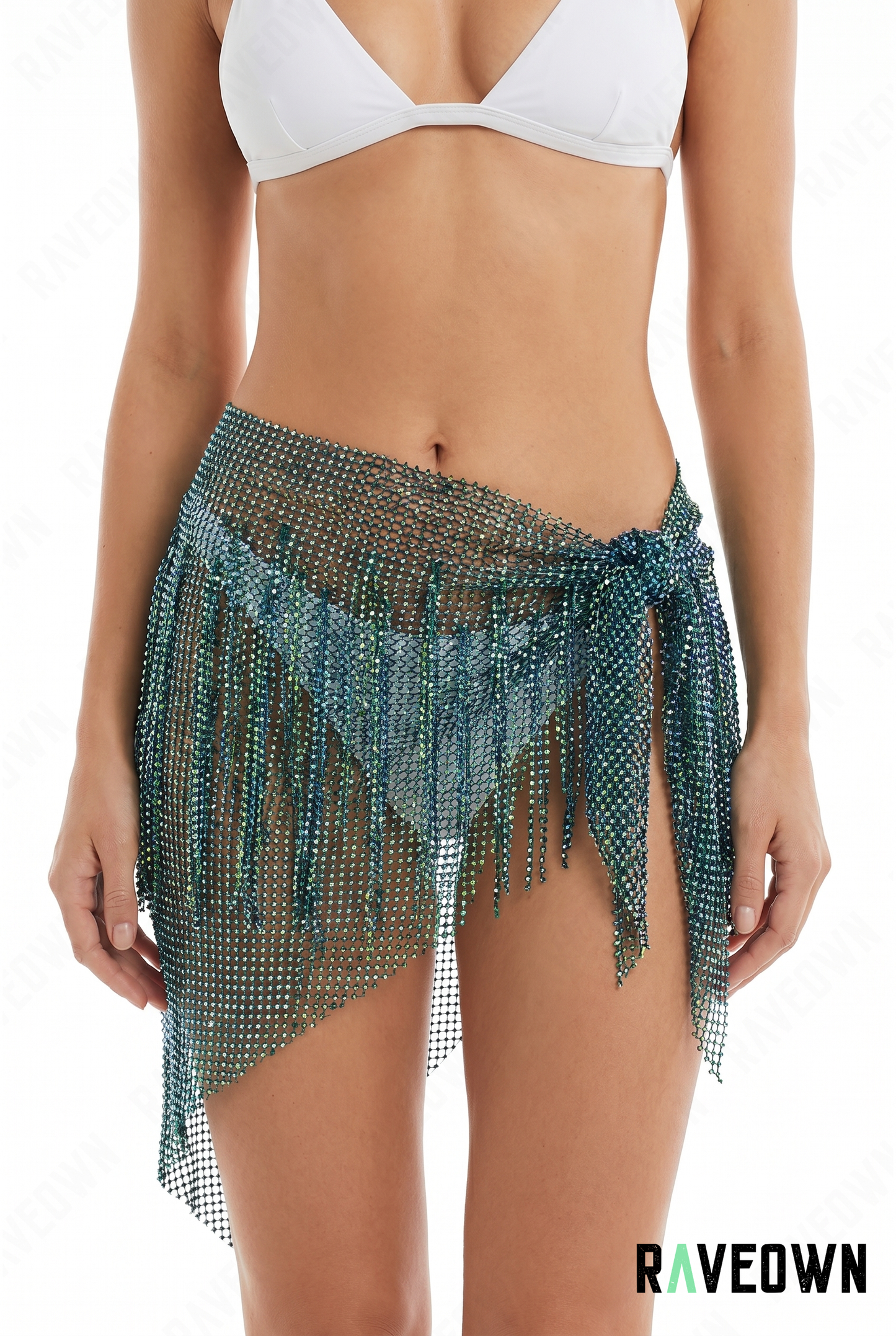 Jupe Festival Femme – Filet Strass | NØXX