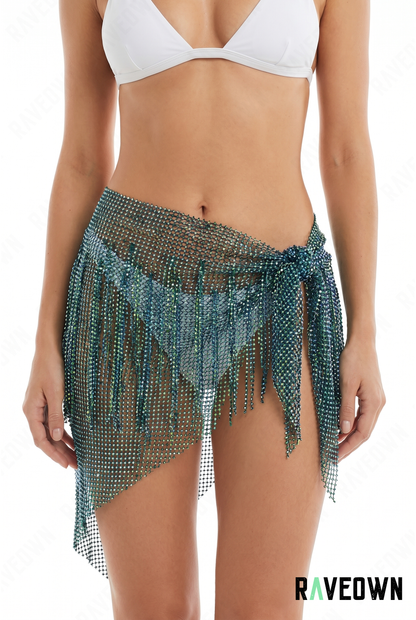 Jupe Festival Femme – Filet Strass | NØXX