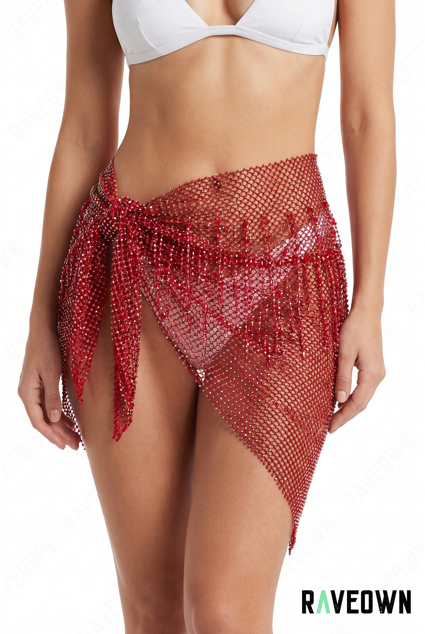Jupe Festival Femme – Filet Strass | NØXX