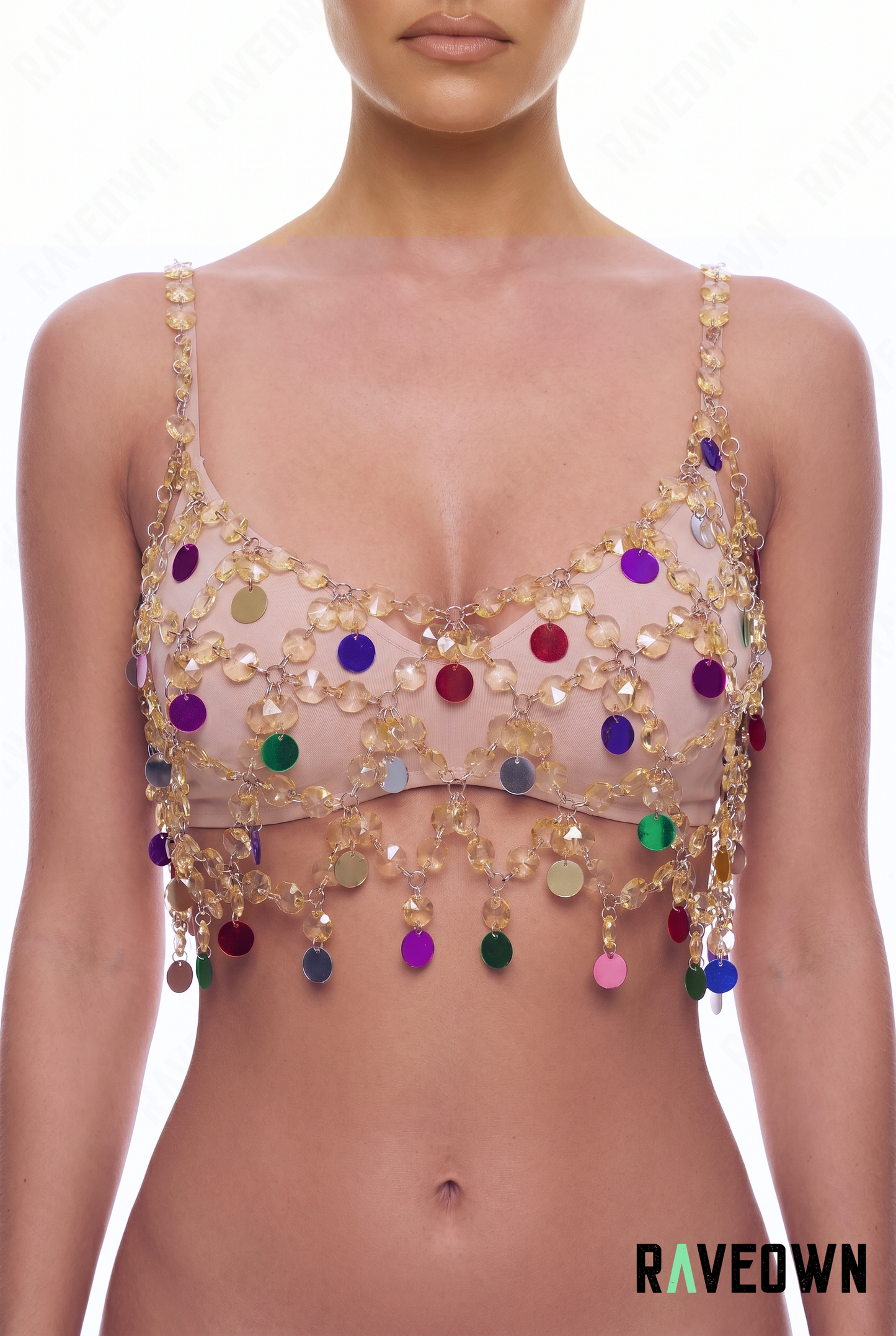Top Sequins à Couleur | Solvaï