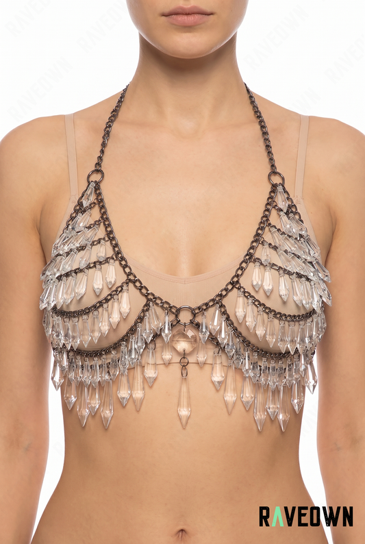 Tenue Coachella – Bralette Diamants | Terra Boho
