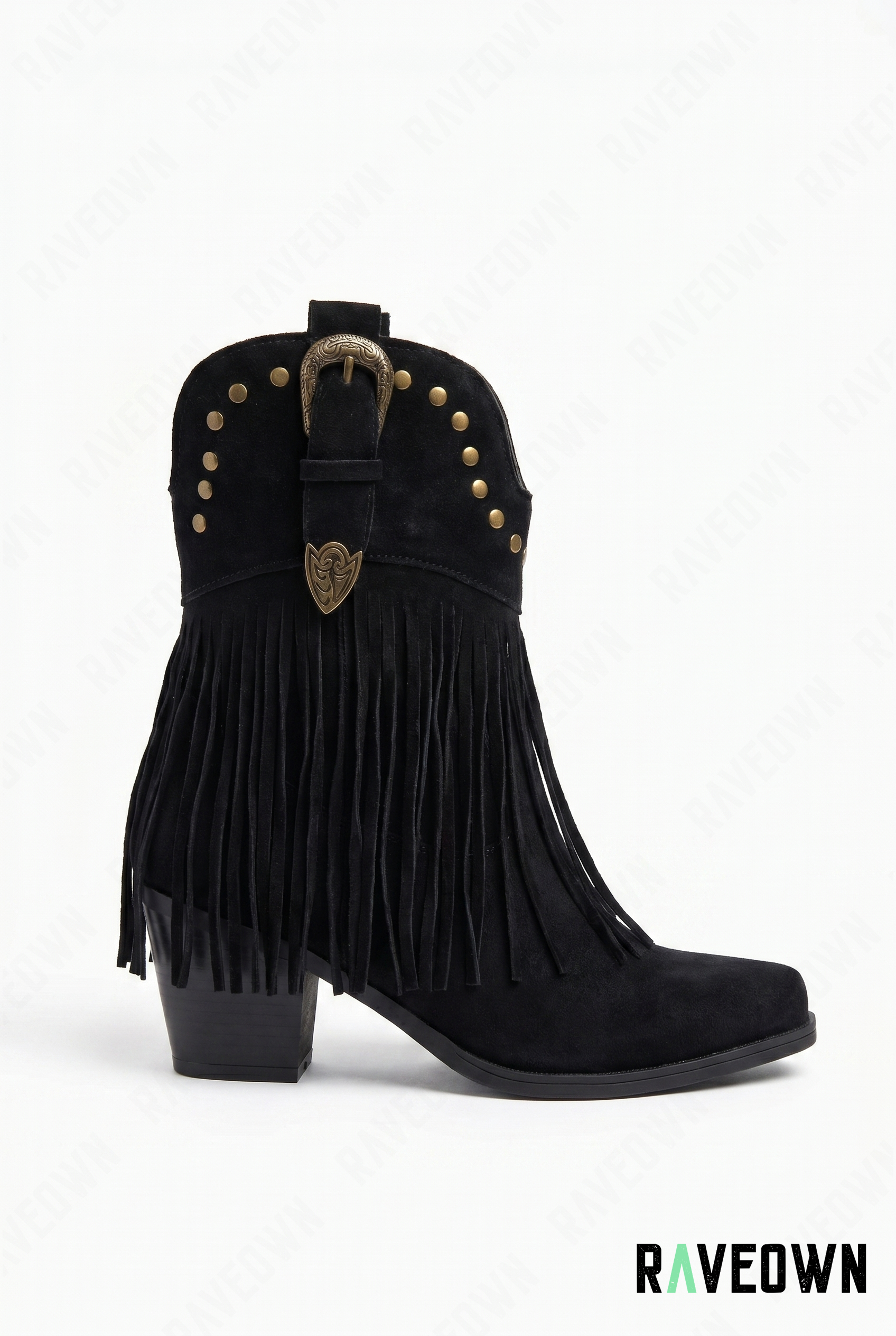 Bottine à Franges Cloutée | BOHO Wild West