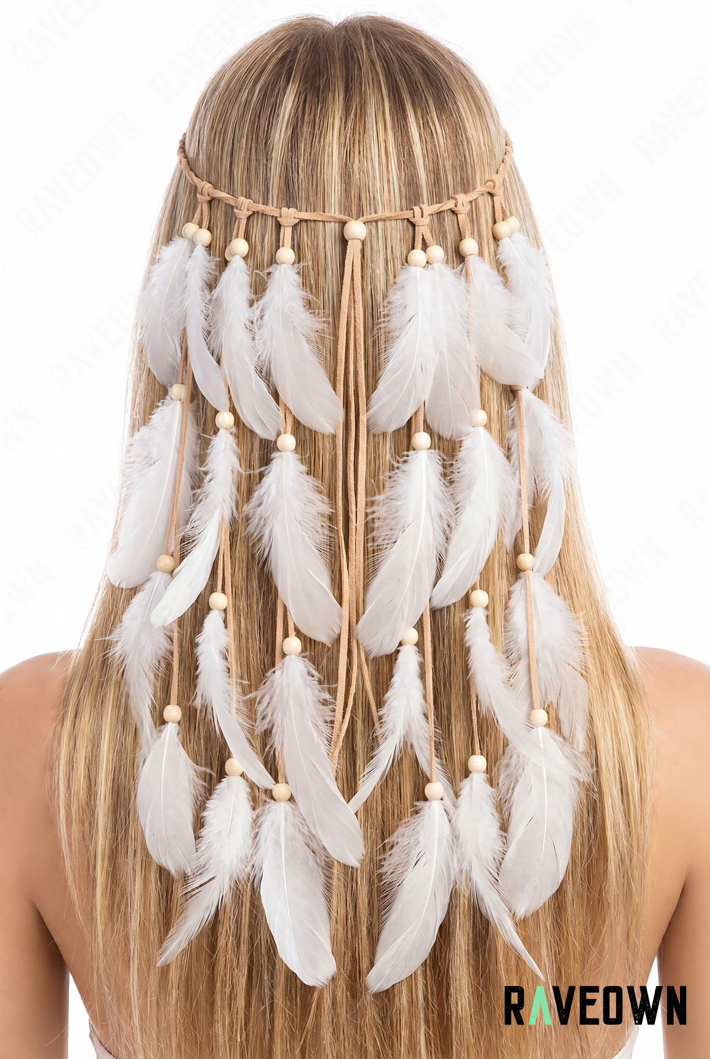 Plumes Blanches pour Cheveux | Lunaï