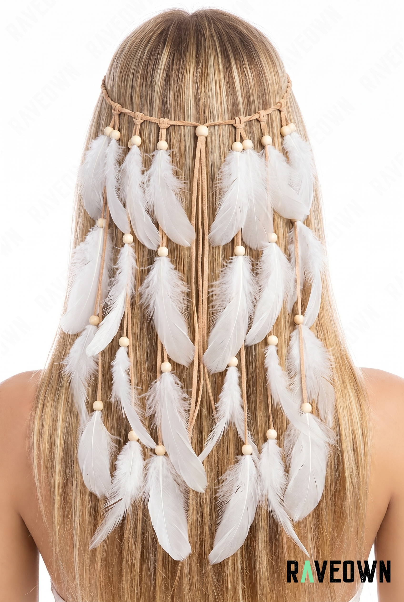 Plumes Blanches pour Cheveux | Lunaï