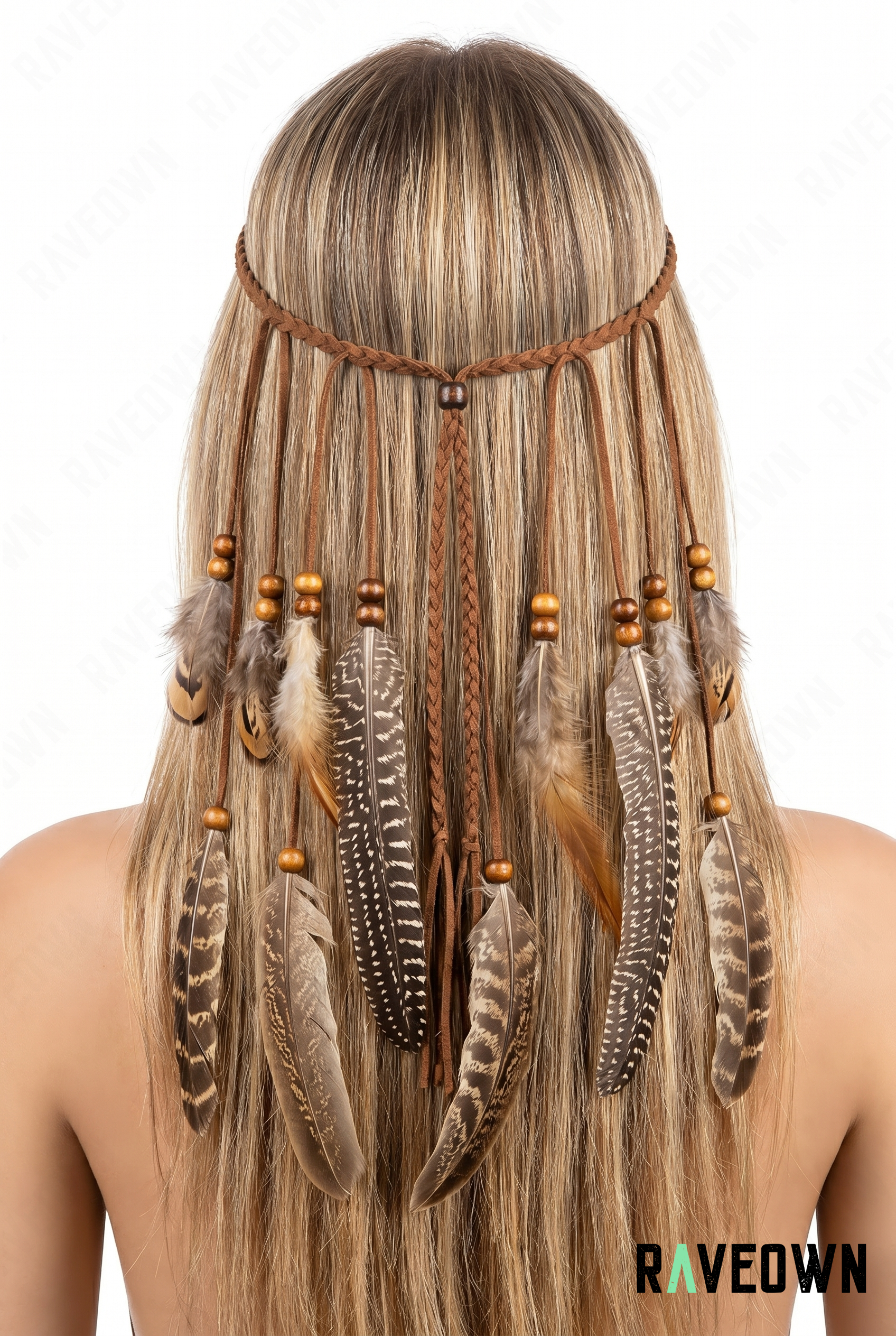 Plumes Dans Les Cheveux de Couleur Naturelles | Maüra